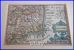 Original Maps Ireland Connack Ulster Mounster Linster Pieter Van Der Keere 1626