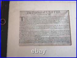 Original Maps Ireland Connack Ulster Mounster Linster Pieter Van Der Keere 1626