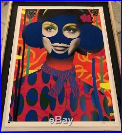 PAUL INSECT CRYSTAL HABITS BLUE SIGNED & NUMBERED 2018 Invader obey kaws condo