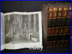 PICART Cérémonies et Coutumes Religieuses 224 GRAVURES 7T COMPLET 1728 In-folio