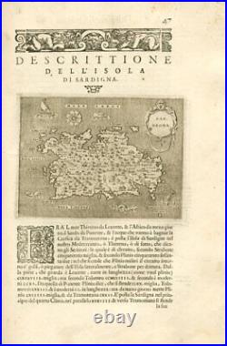 PORCACCHI (Thomaso). L'Isole piu famose del mondo intagliate da Girolamo Po 1604
