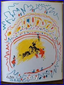 Pablo PICASSO, Petite corrida, lithographie originale, 1958