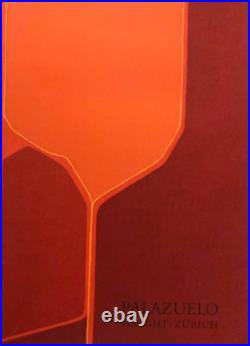 Pablo Palazuelo 3 Lithographies plaquette Zurich 1972 art abstrait abstraction