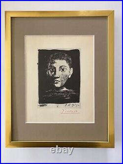 Pablo Picasso 1947 Signée Imprimé Mat À Être Encadré 27.9X35.6cm Liste @ 1