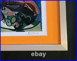 Pablo Picasso Beau 1948 Signée Rare Imprimé Mat Et Encadré + Buy It