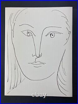 Pablo Picasso Original 1957 Lithographie