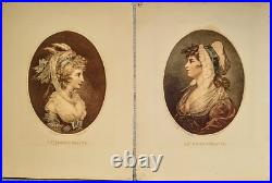 Paire Gravures ovales St James & Giles Beauty G. H Benwell/ F. Bartolozzi. 1783 Paire Gravures ovales St James & Giles Beauty G. H Benwell/ F. Bartolozzi. 1783