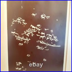 Paire de lithographies signées, numérotées et encadrée M. Gubler