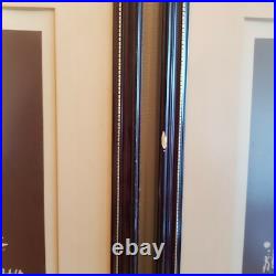 Paire de lithographies signées, numérotées et encadrée M. Gubler