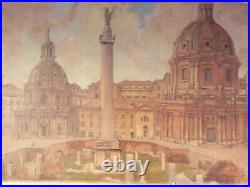 Paysage Basilique et Forum Trajan à Rome