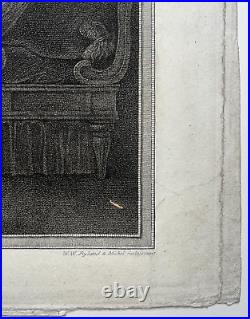 Penelope Euryclee GRAVURE Ryland ANGELICA KAUFFMANN Boydell 1785