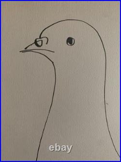 Picasso Ancienne Lithographie Oiseau 1957 (3)