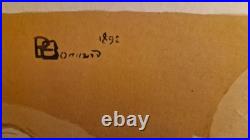 Pierre Bonnard (1867-1947) La Maternité, lithographie originale 1892 Période