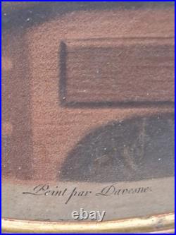 Pierre Davesne, Gravure XVIIIème Siècle. Les Cerises Et Les Prunes