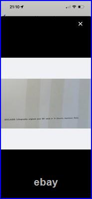 Pierre Soulages Lithographie No 28. Chagall