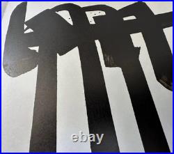 Pierre Soulages Lithographie No 28. Chagall