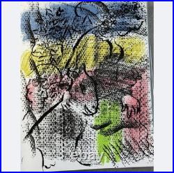 Pierre Soulages Lithographie No 28. Chagall