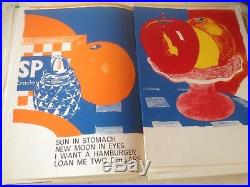 Pop-art/ Walasse Ting/one Cent Life-warhol-lichtenstein. 62 Lithos/kornfeld 1964