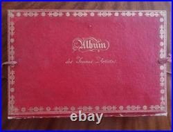 Port-folio de 16 lithos de Langlumé coloriées 1825 Album des jeunes artiste