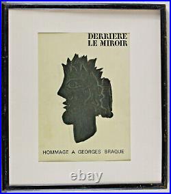 Pression Derriere Le Miroir Hommage A Georges Braque