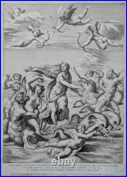 RAPHAËL Nicolas DORIGNY GALATÉE 1693 Palais FARNÈSE RAPHAËL Nicolas DORIGNY GALATÉE 1693 Palais FARNÈSE