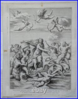 RAPHAËL Nicolas DORIGNY GALATÉE 1693 Palais FARNÈSE RAPHAËL Nicolas DORIGNY GALATÉE 1693 Palais FARNÈSE