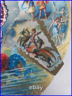 RARE et Originale Invitation au bal de Mardi Gras, Krewe of Proteus 1888