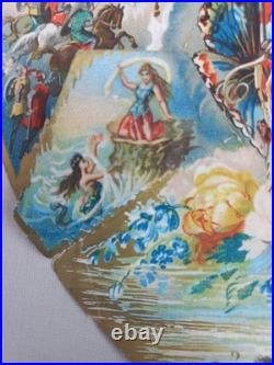 RARE et Originale Invitation au bal de Mardi Gras, Krewe of Proteus 1888