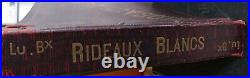 RIDEAUX /DENTELLES RARE 50 Planches + Tarif Bel état ext/int Tâches brunes