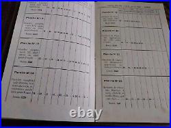 RIDEAUX /DENTELLES RARE 50 Planches + Tarif Bel état ext/int Tâches brunes