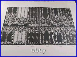 RIDEAUX /DENTELLES RARE 50 Planches + Tarif Bel état ext/int Tâches brunes