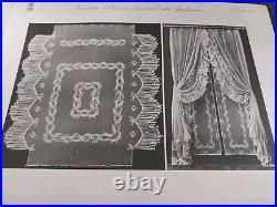 RIDEAUX /DENTELLES RARE 50 Planches + Tarif Bel état ext/int Tâches brunes