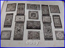 RIDEAUX /DENTELLES RARE 50 Planches + Tarif Bel état ext/int Tâches brunes
