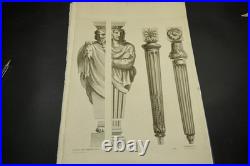 Rare 44 Gravures Péquegnot Ornements Vases et Décorations d'après les maîtres