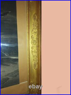 Rare Lithographie Romantique MAZEPPA de 1829