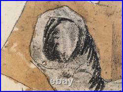 Rare Très belle lithographie de Gorge Braque signé Signé Cubisme Cubiste
