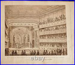 Rare Vues D'Amsterdam 13 Gravures Aquatintes Sépia D'Evert Maaskamp Début 1800