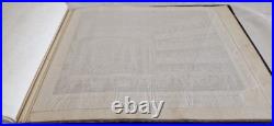 Rare Vues D'Amsterdam 13 Gravures Aquatintes Sépia D'Evert Maaskamp Début 1800