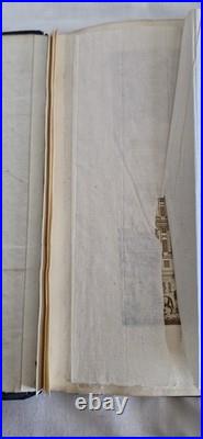 Rare Vues D'Amsterdam 13 Gravures Aquatintes Sépia D'Evert Maaskamp Début 1800
