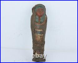 Rare ancien pharaonique égyptien ancien momifié royal Ushabti BC égyptologie