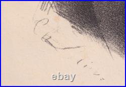 Rare lithographie du jeune Alexandre Dumas par Charles Jean-Baptiste Lelievre