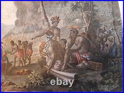 Rarissime ARRIVÉE DES EUROPÉENS EN AFRIQUE FRERET COLIBERT 1795 Esclavage