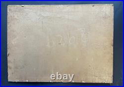 Rarissime gravure ancienne signée Jacques Callot Tentation de Saint Antoine