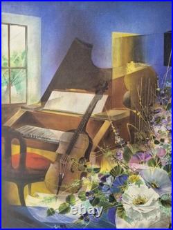 Raymond POULET (1934) Lithographie Originale Signee