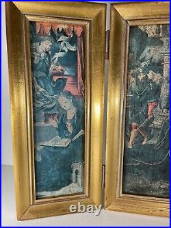 Reproduction Triptyque Pieter coecke van Aelst l'annonciation