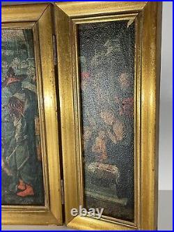 Reproduction Triptyque Pieter coecke van Aelst l'annonciation