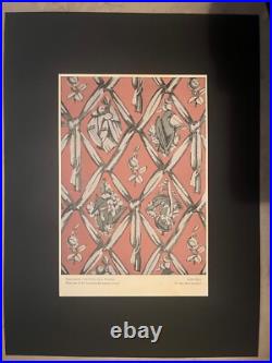 Reproduction d'une gravure Toile imprimée Dessin de André MARE (068)