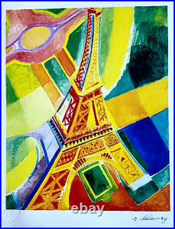 Robert Delaunay Lithographie 1985 Efr (Matisse George Braque Cézanne Kirchner)