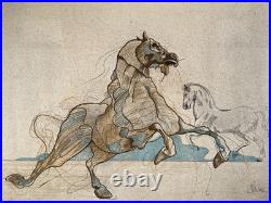 Ruade Michel Heine Lithographie signée numérotée