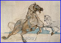 Ruade Michel Heine Lithographie signée numérotée